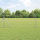 Vidaxl Weidezaun silber 25 x 0,8 m aus verzinktem Stahl