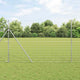 Vidaxl Weidezaun Silber 25 x 1,6 m aus verzinktem Stahl