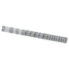 Vidaxl Weidezaun Silber 50 x 1,5 m aus verzinktem Stahl