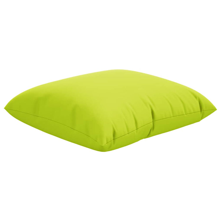 VidaXL Sofakissen 4 Stück hellgrün 50x50 cm Stoff