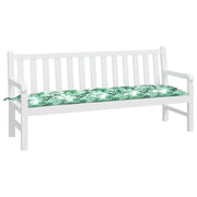 Vidaxx Gartenbankauflage 180x50x7 cm Oxford-Stoff mit Blattmuster - afbeelding 3