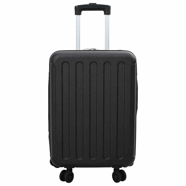 Vidaxx Koffer mit Schloss schwarz 34 x 23 x 55,5 cm ABS-Kunststoff