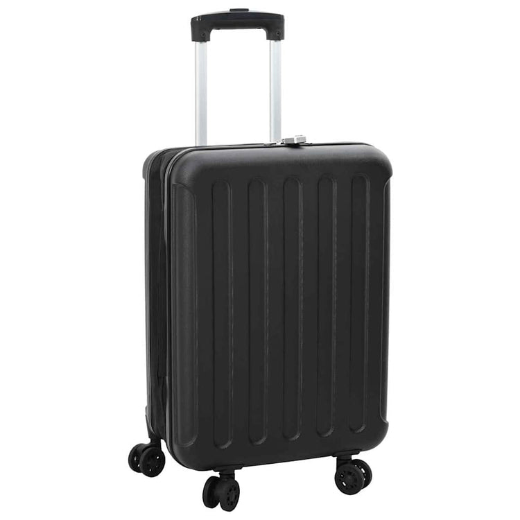 Vidaxx Koffer mit Schloss schwarz 43 x 27 x 66 cm ABS-Kunststoff