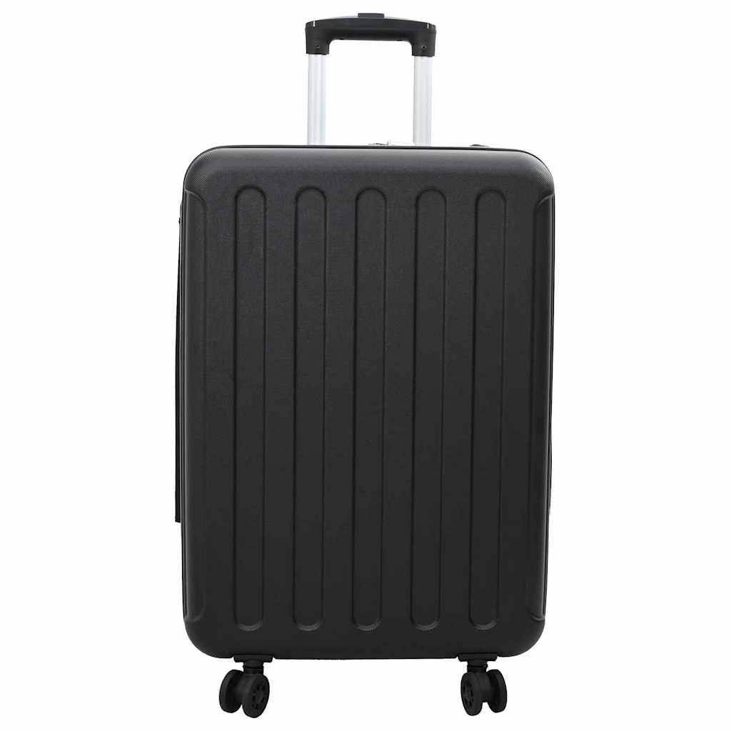 Vidaxx Koffer mit Schloss schwarz 43 x 27 x 66 cm ABS-Kunststoff