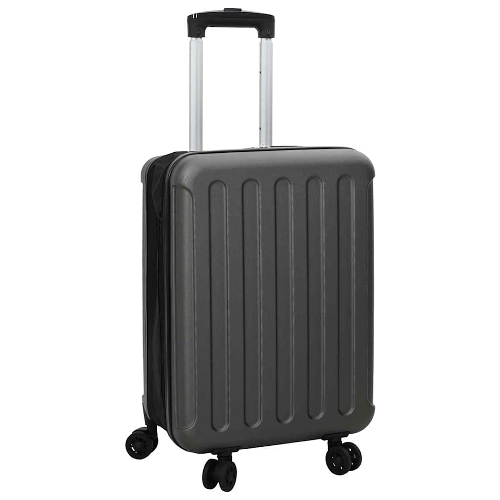 Vidaxx Koffer mit Schloss dunkelgrau 34 x 23 x 55,5 cm ABS-Kunststoff