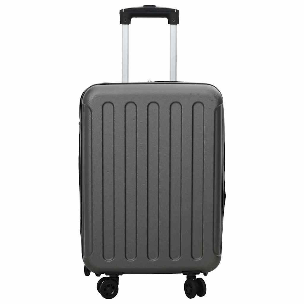Vidaxx Koffer mit Schloss dunkelgrau 34 x 23 x 55,5 cm ABS-Kunststoff