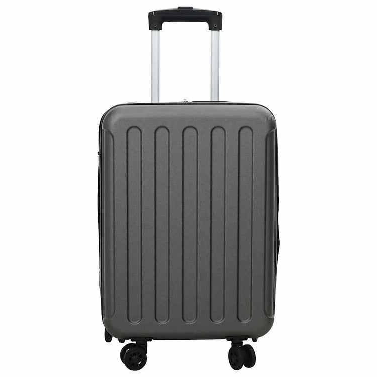 Vidaxx Koffer mit Schloss dunkelgrau 34 x 23 x 55,5 cm ABS-Kunststoff