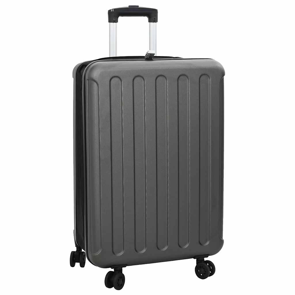 Vidaxx Koffer mit Schloss dunkelgrau 43 x 27 x 66 cm ABS-Kunststoff