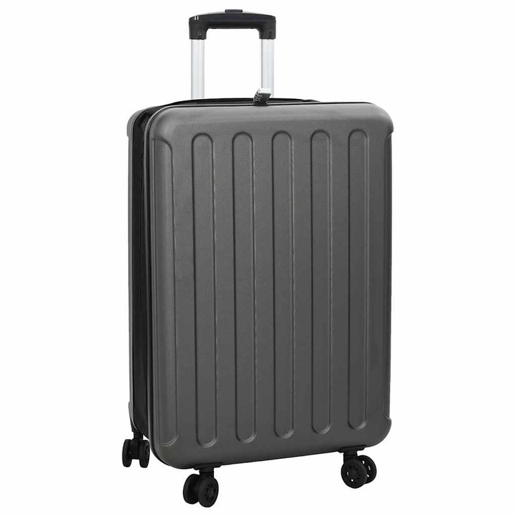 Vidaxx Koffer mit Schloss dunkelgrau 43 x 27 x 66 cm ABS-Kunststoff