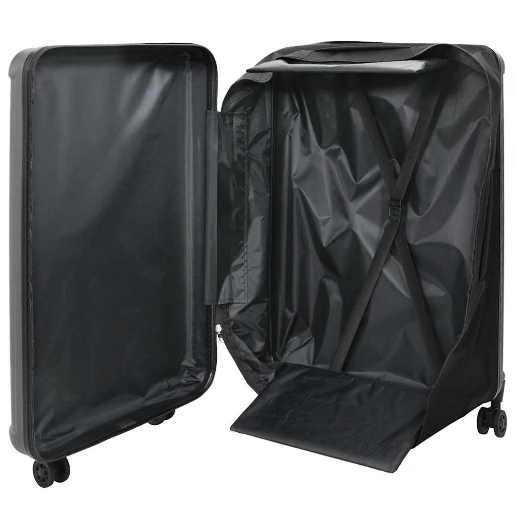 Vidaxx Koffer mit Schloss dunkelgrau 50 x 30 x 76 cm ABS-Kunststoff
