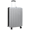 Vidaxx Koffer mit Schloss silber 50 x 30 x 76 cm ABS-Kunststoff