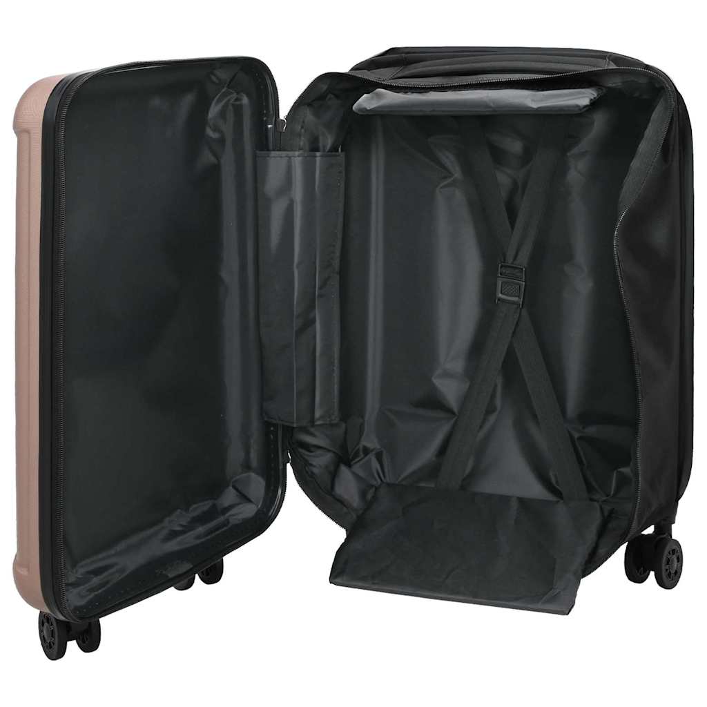 Vidaxx Koffer mit Schloss Roségold 34 x 23 x 55,5 cm ABS-Kunststoff