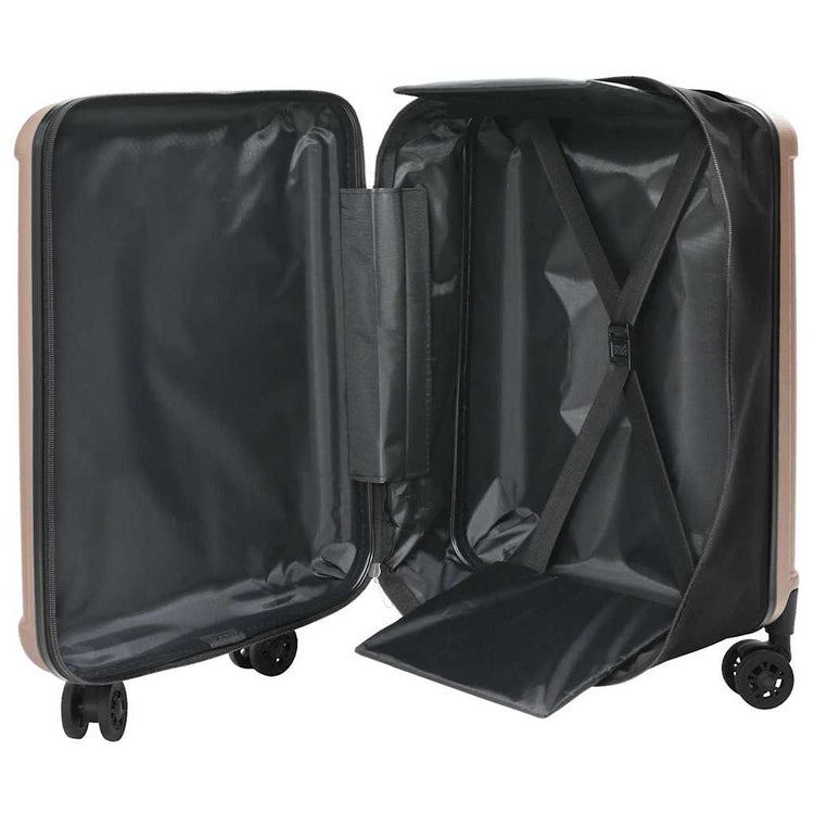 Vidaxx Koffer mit Schloss Roségold 43 x 27 x 66 cm ABS-Kunststoff