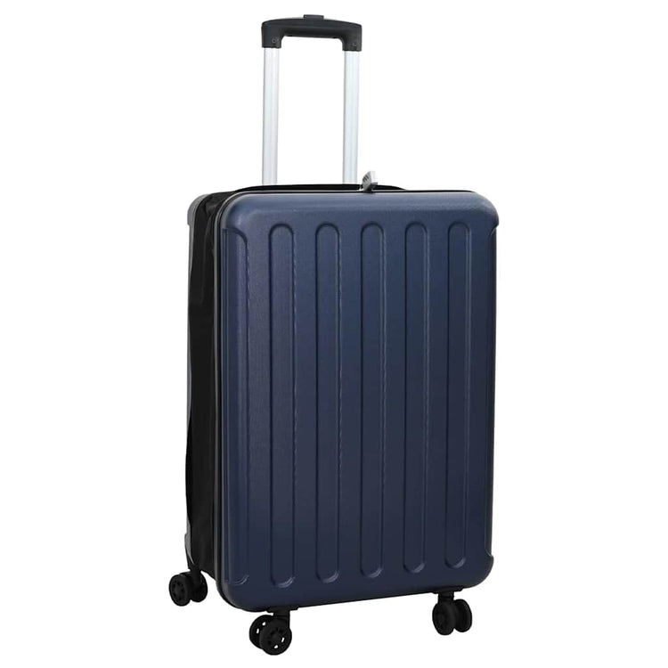 VidaXL Koffer mit Schloss dunkelblau 43 x 27 x 66 cm ABS-Kunststoff