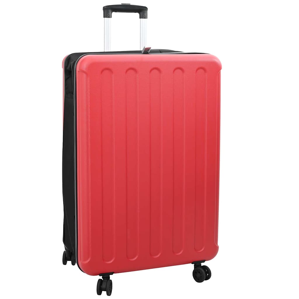 Vidaxx Koffer mit Schloss rot 50 x 30 x 76 cm ABS-Kunststoff