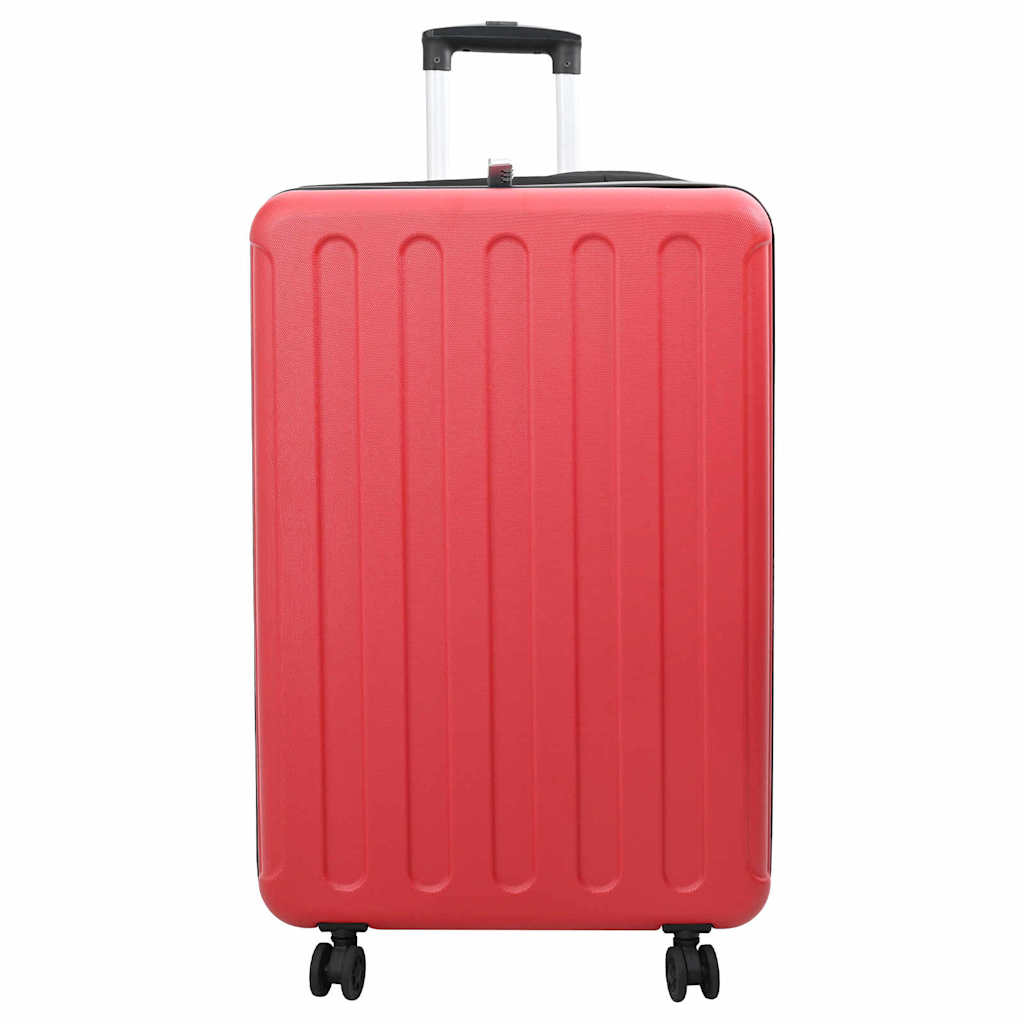 Vidaxx Koffer mit Schloss rot 50 x 30 x 76 cm ABS-Kunststoff