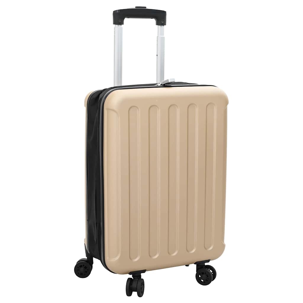 Vidaxx Koffer mit Schloss Champagner 34 x 23 x 55,5 cm ABS-Kunststoff