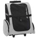 Vidaxx Haustierwagen 3-in-1 48x32x (57-106) cm Oxford-Stoff grau