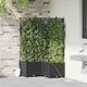 VidaXL Gartenblumentopf 3 Stück schwarzer Stahl