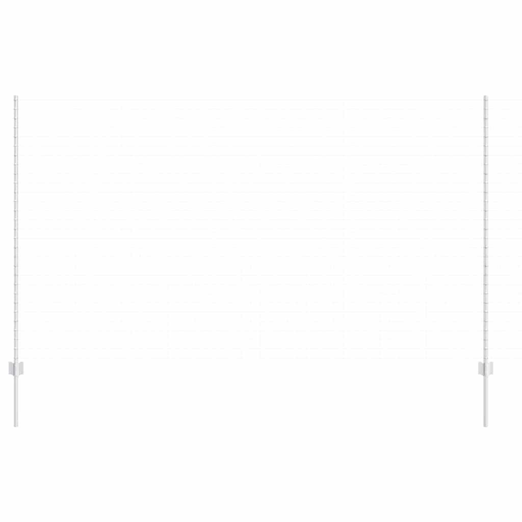 Vidaxl Zaunpfosten 11 Stk. Silber 150 cm Stahl