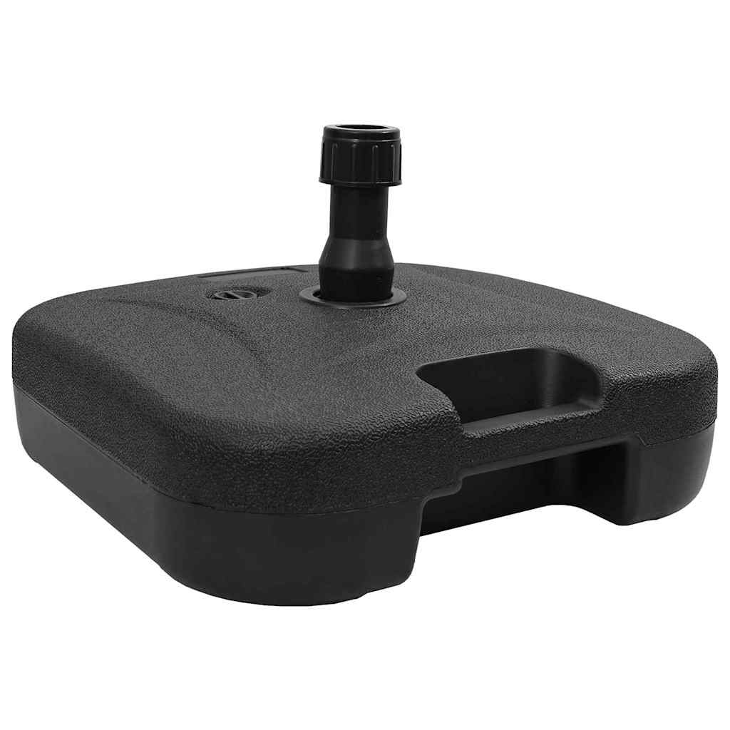 Vidaxx Sonnenschirmständer schwarz 45 x 45 x 29,5 cm hochwertiges Polyethylen