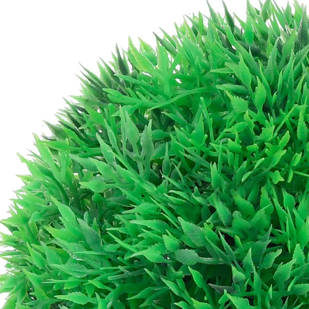 Vidaxx künstliche Buchsbaumkugeln mit LED-Beleuchtung 4 Stück 12 cm grün