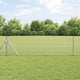 Vidaxl Schweißdrahtzaun Silber 0,8 x 10 m