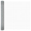 Vidaxl Schweißdrahtzaun Silber 1,2 x 25 m
