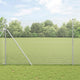 Vidaxl Schweißdrahtzaun Silber 1,6 x 25 m