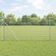 Vidaxl Schweißdrahtzaun Silber 1 x 100 m