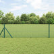 Vidaxl Schweißdrahtzaun grün 0,4 x 10 m