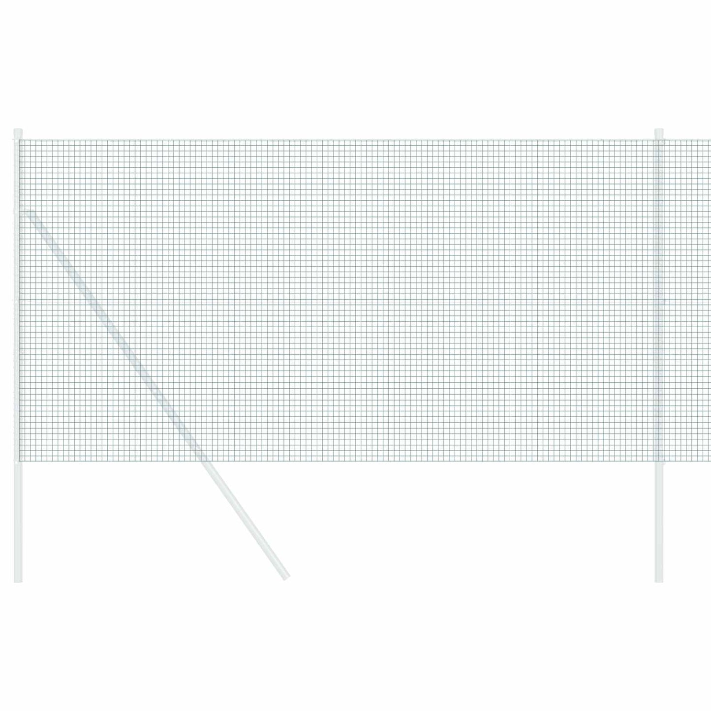 Vidaxl Schweißdrahtzaun grün 1,4 x 10 m