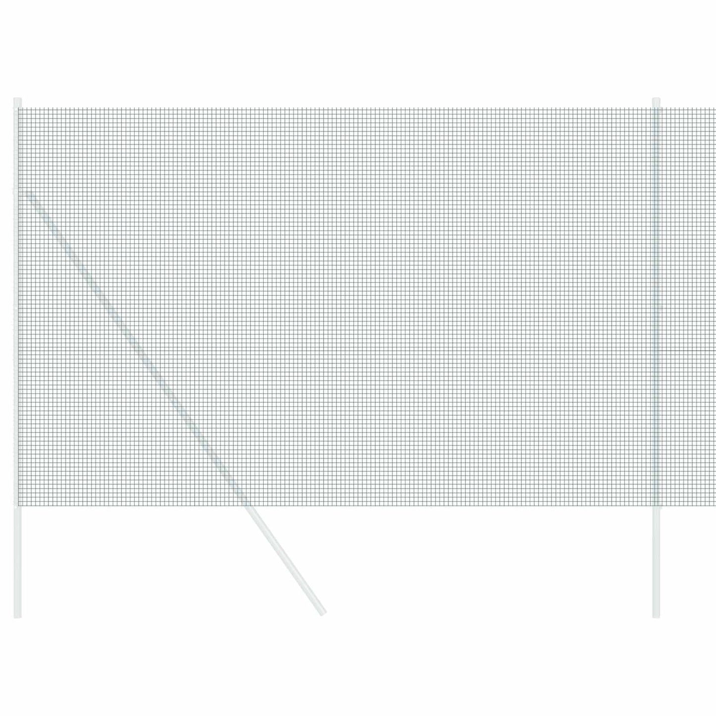 Vidaxl Schweißdrahtzaun grün 1,5 x 10 m