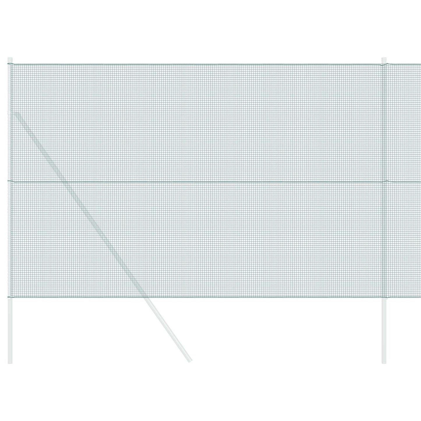 Vidaxl Schweißdrahtzaun grün 1,6 x 10 m