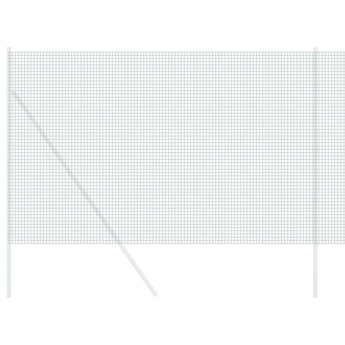Vidaxl Schweißdrahtzaun grün 1,6 x 10 m