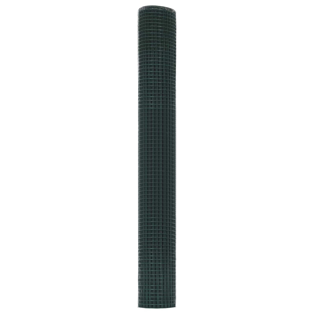 Vidaxl Schweißdrahtzaun grün 1,2 x 25 m