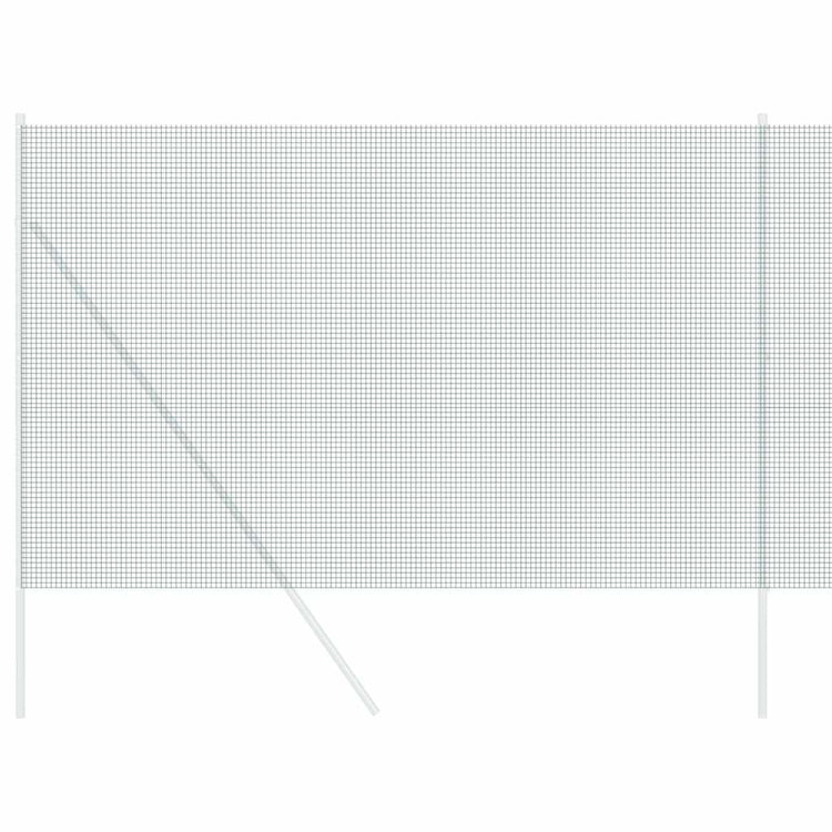Vidaxl Schweißdrahtzaun grün 1,5 x 25 m