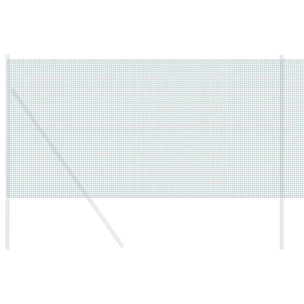 Vidaxl Schweißdrahtzaun grün 1 x 50 m