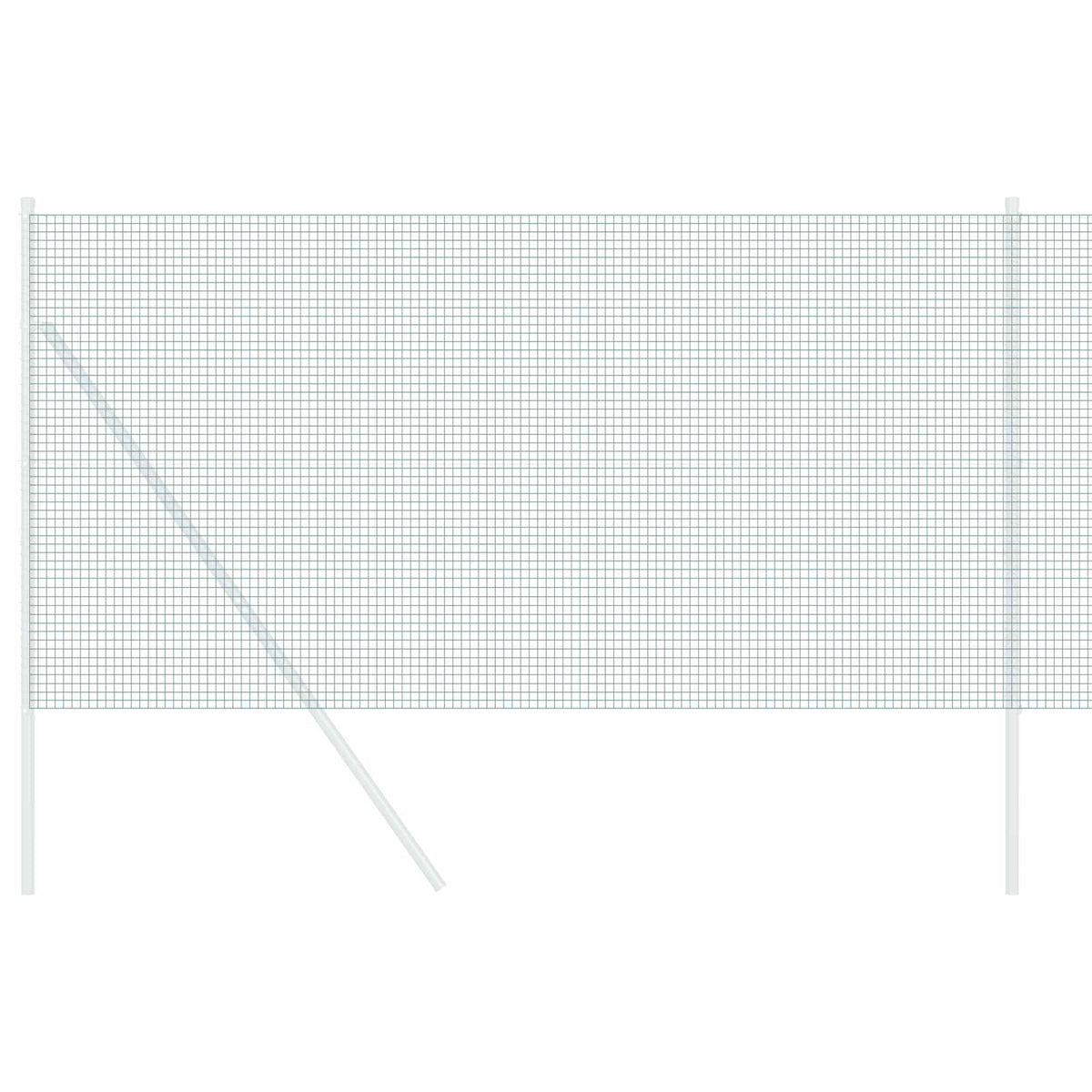 Vidaxl Schweißdrahtzaun grün 1,4 x 50 m