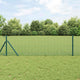 Vidaxl Schweißdrahtzaun grün 0,5 x 100 m