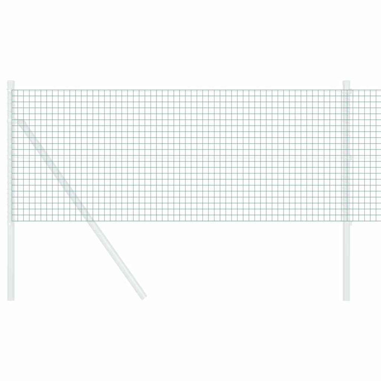 Vidaxl Schweißdrahtzaun grün 0,6 x 100 m