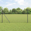 Vidaxl Schweißdrahtzaun grau 1,2 x 10 m