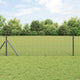 Vidaxl Schweißdrahtzaun grau 0,6 x 25 m