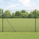 Vidaxl Schweißdrahtzaun grau 1,6 x 25 m