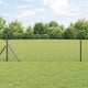 Vidaxl Schweißdrahtzaun grau 0,4 x 50 m