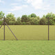 Vidaxl Schweißdrahtzaun rot 1,5 x 10 m