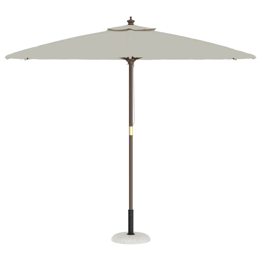 Vidaxx Sonnenschirmständer weiß ø 45 x 33 cm betonfarben