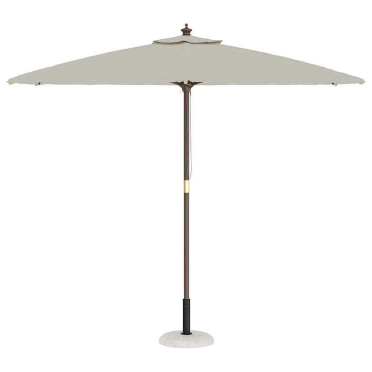 Vidaxx Sonnenschirmständer weiß ø 45 x 33 cm betonfarben