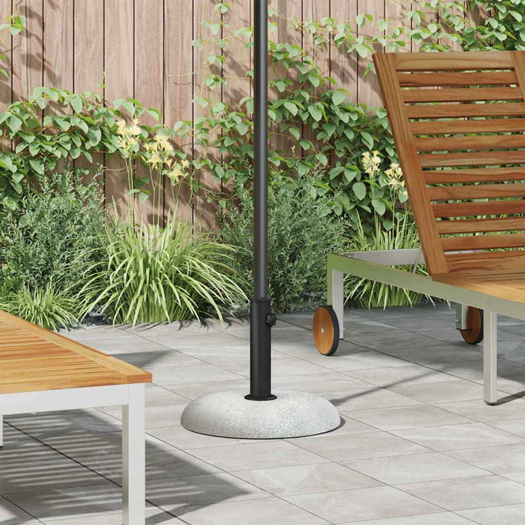 Vidaxl Sonnenschirmständer hellgrau ø 45 x 33 cm betonfarben