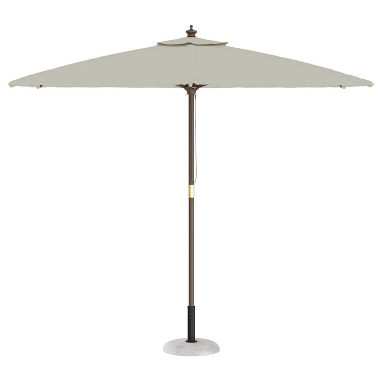 Vidaxl Sonnenschirmständer hellgrau ø 45 x 33 cm betonfarben